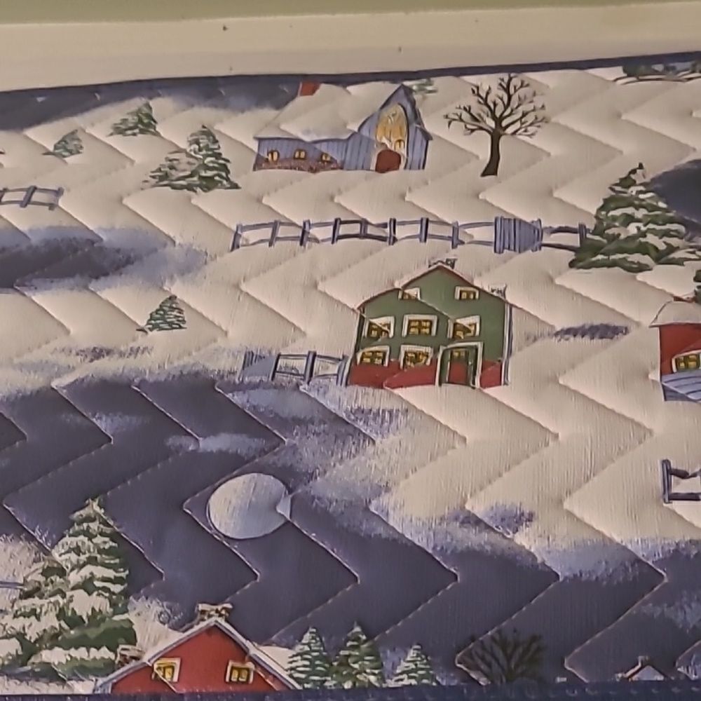 Winter Quilted Placements - Picture 6 of 8
